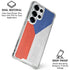 Czech Republic Flag Distressed Galaxy S25 Ultra Clear Case